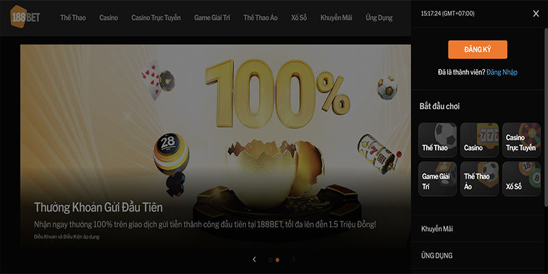 Đăng Ký 188BET - Thực Hiện Các Bước Đơn Giản 3 Phút 1 dang ky 1